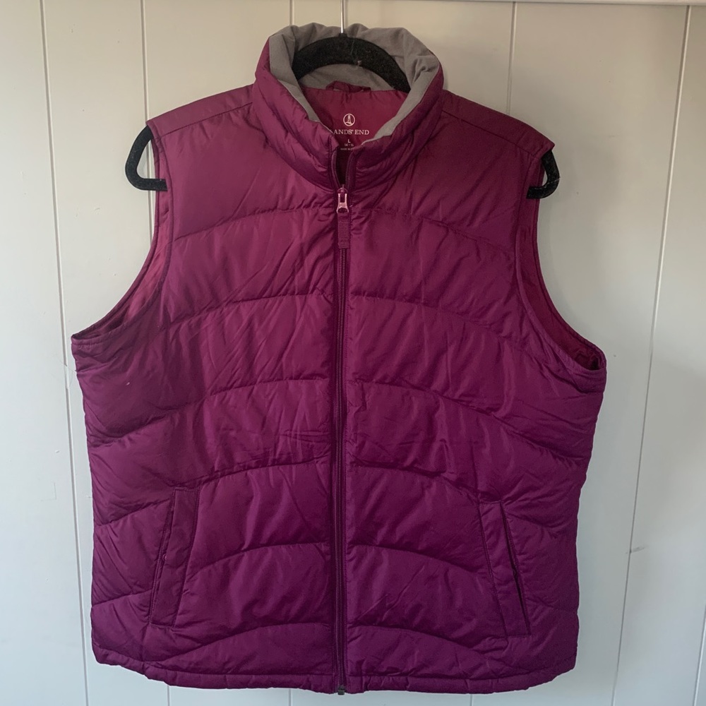 Lands End Puffer Vest